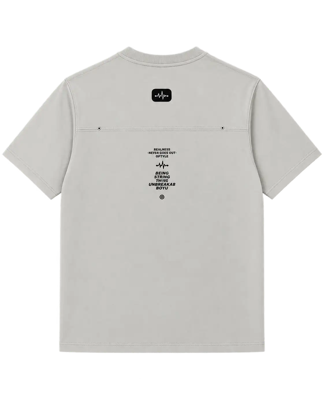 Wubou Heartbeat Graphic T-Shirt - Image 2