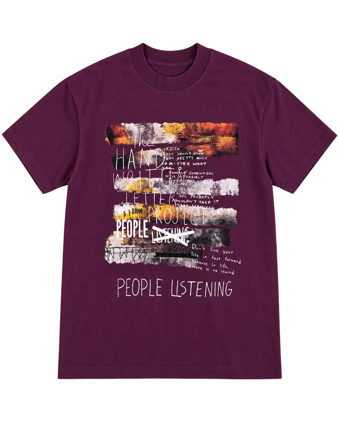 T9E People Listening Graphic T-Shirt - Image 9