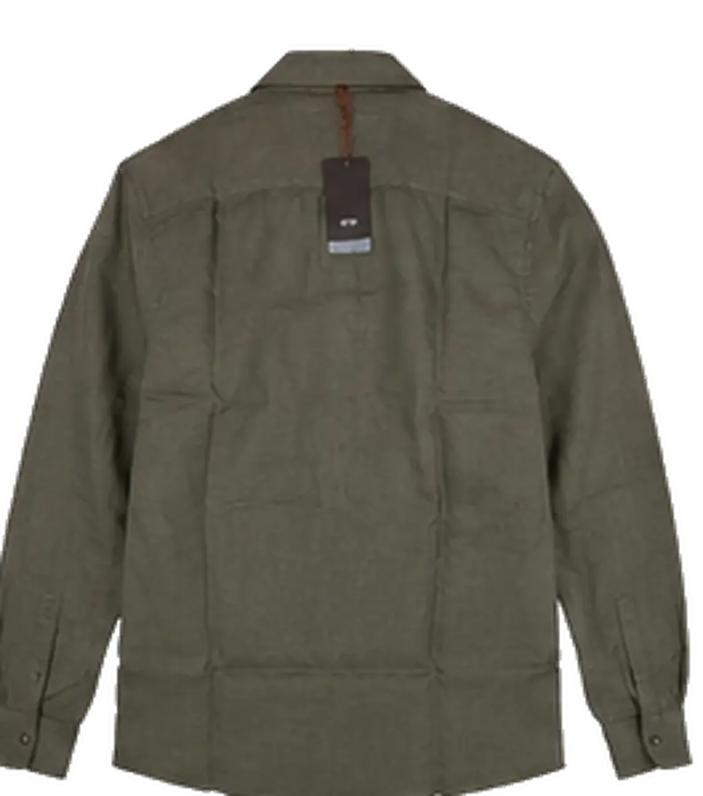 Y.Two Long Sleeve Utility Button-Up Shirt - Image 10